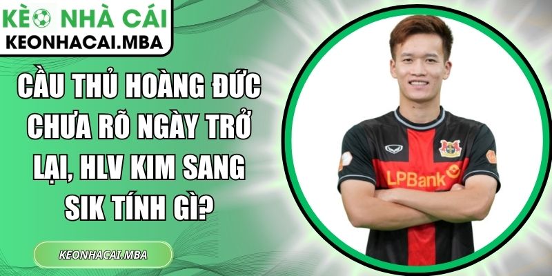 Cầu thủ Hoàng Đức